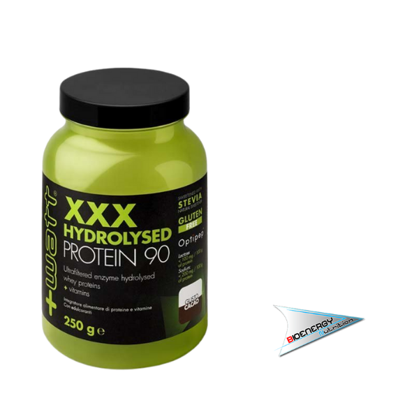 +Watt-XXX HYDROLYSED PROTEIN 90  250 gr Cacao  